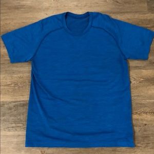 Lululemon Short Sleeve Blue Tee